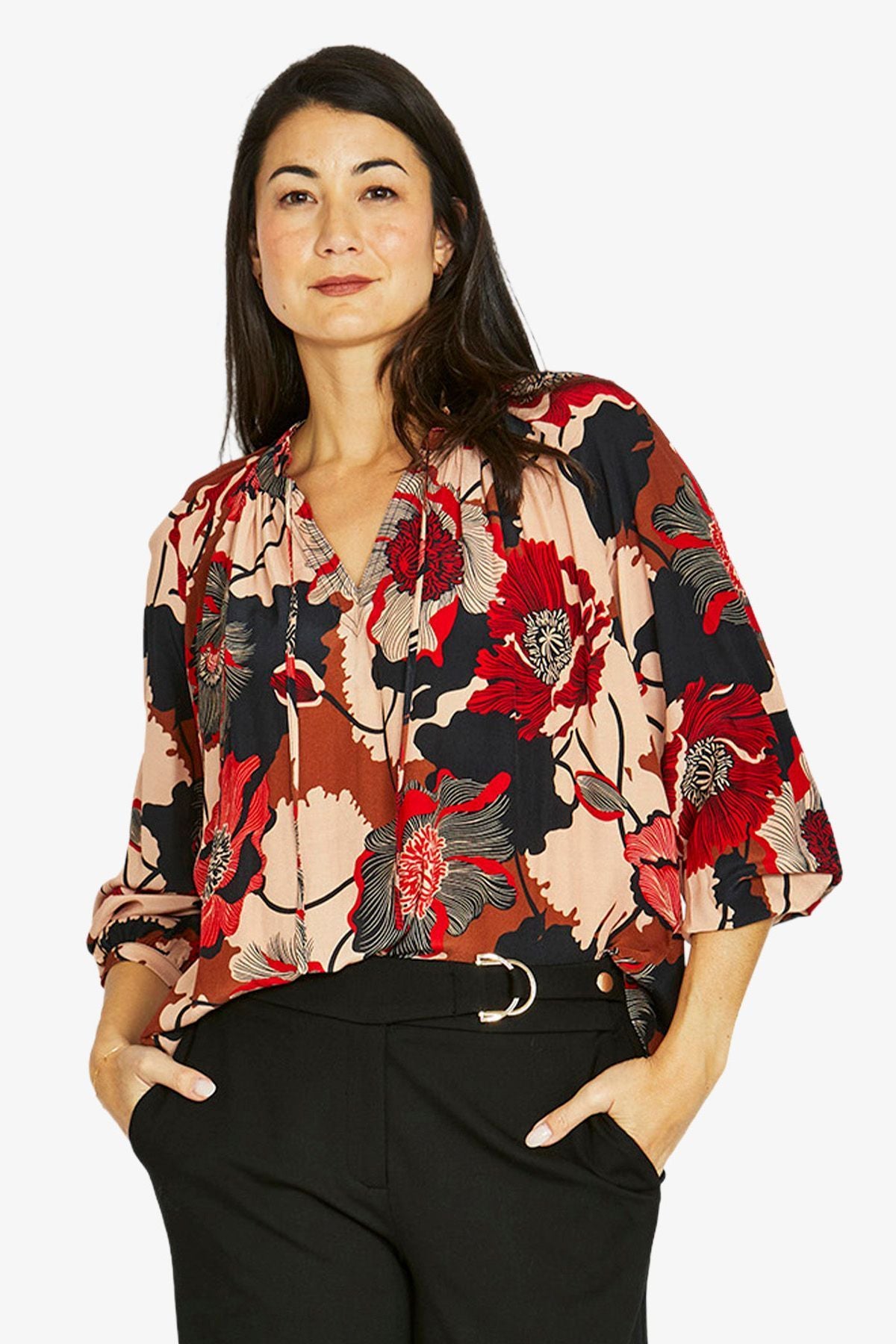 Parisian Floral Top