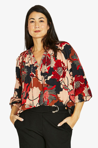 Parisian Floral Top