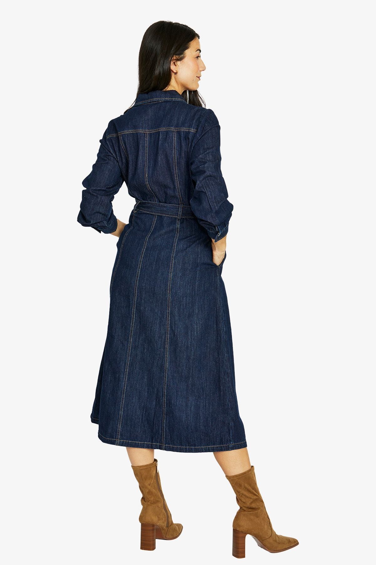 Dark Denim Dress