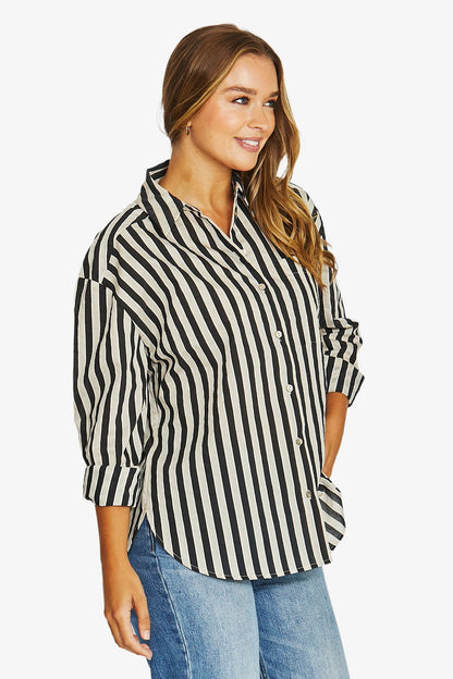 Ribbon Stripe Shirt