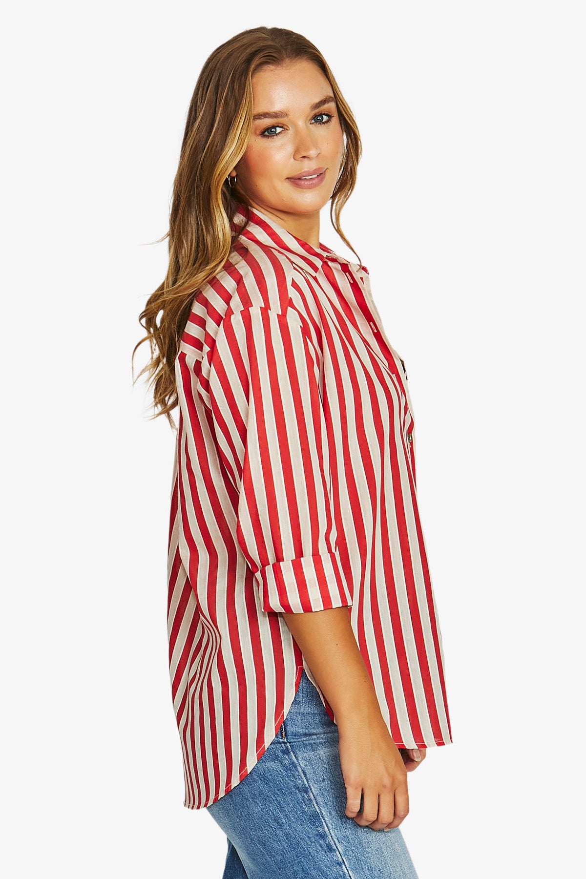 Ribbon Stripe Shirt