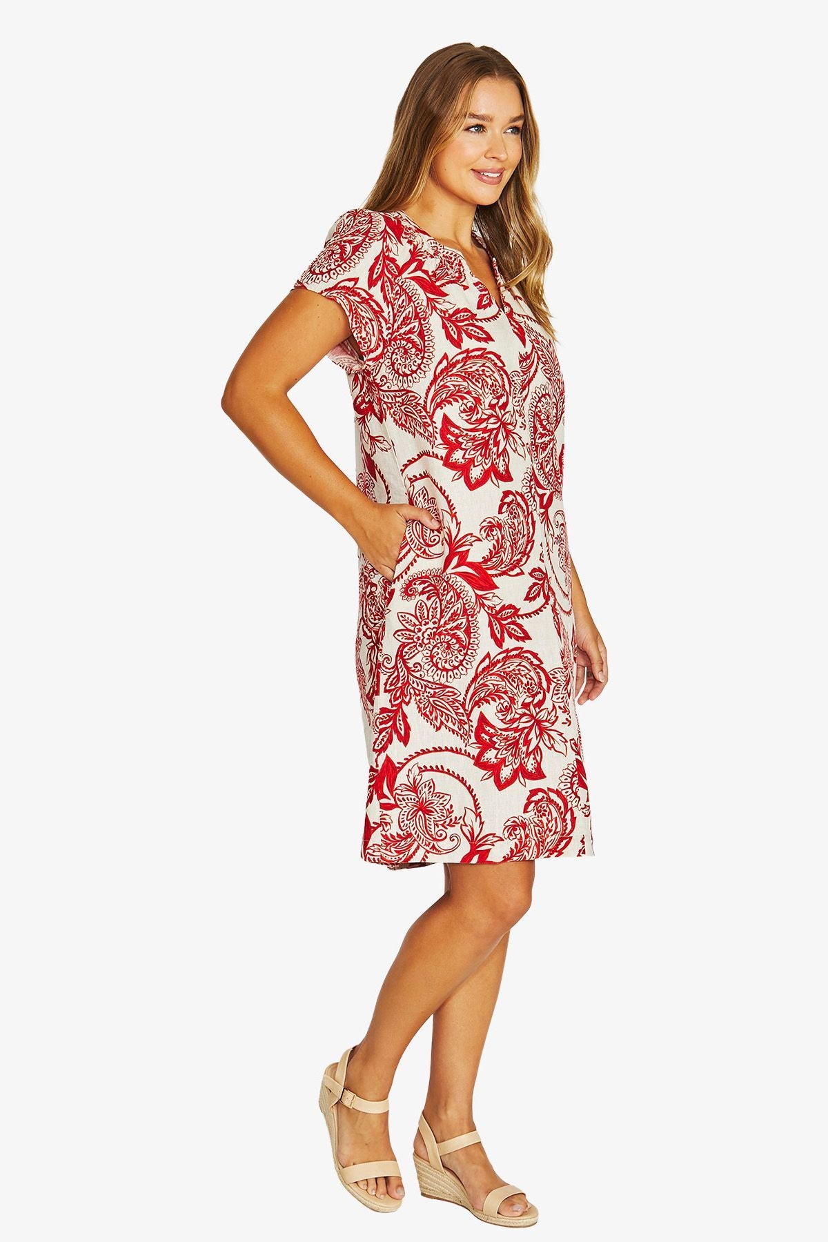 Bohemia Shirred Dress