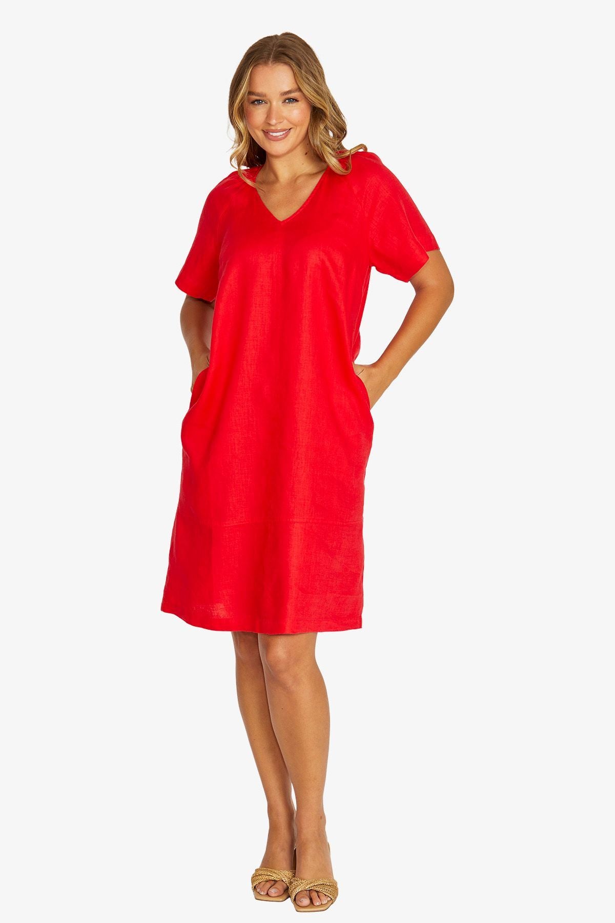 Flutter Sleeve Dress