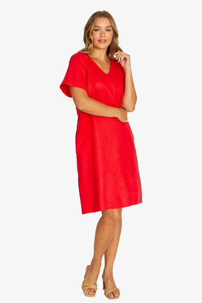 Flutter Sleeve Dress