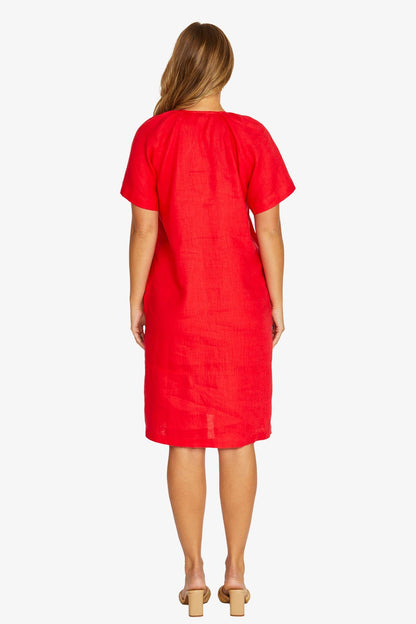 Flutter Sleeve Dress