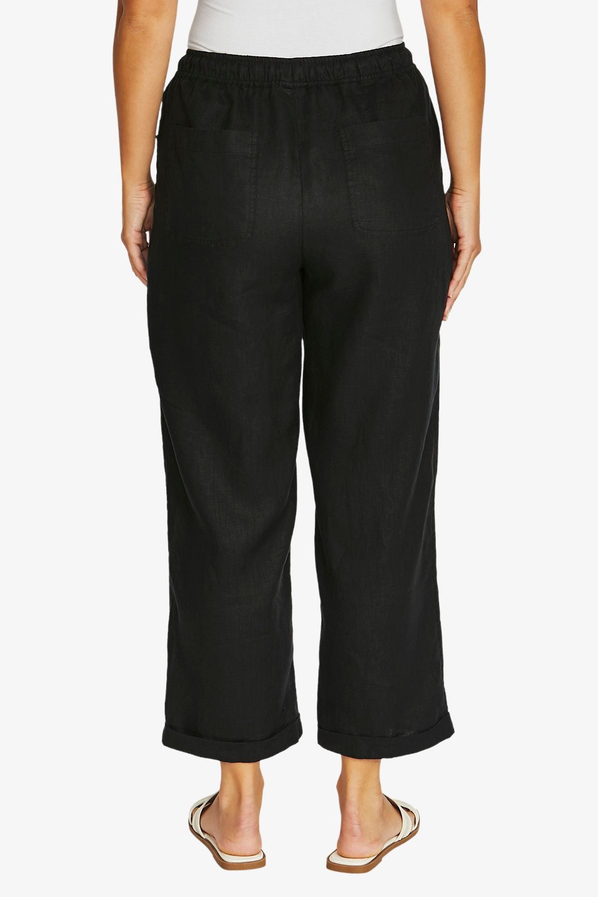 Relaxed drawstring pant