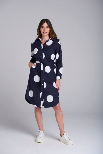 Spot Shirtmaker Dress