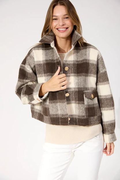 Fargo Cropped Jacket