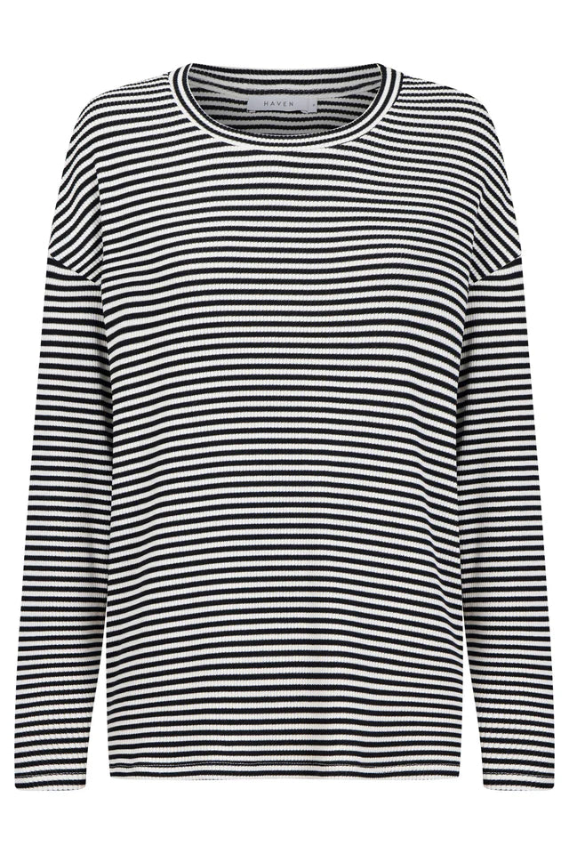 Levi Stripe Long Slv T-Shirt