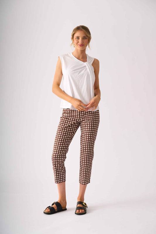Print Fuss Free Capri