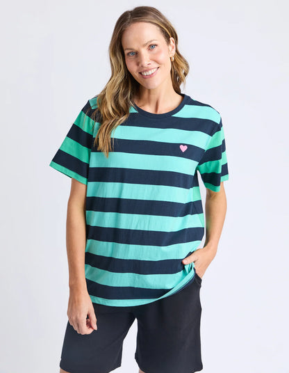 Eden Stripe Short Sleeve Tee