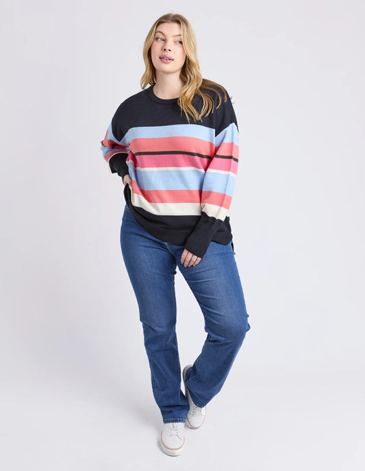 Lacey Stripe Knit