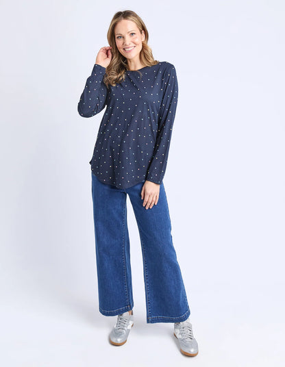 Kaja Long Slv Tee