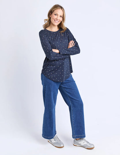 Kaja Long Slv Tee