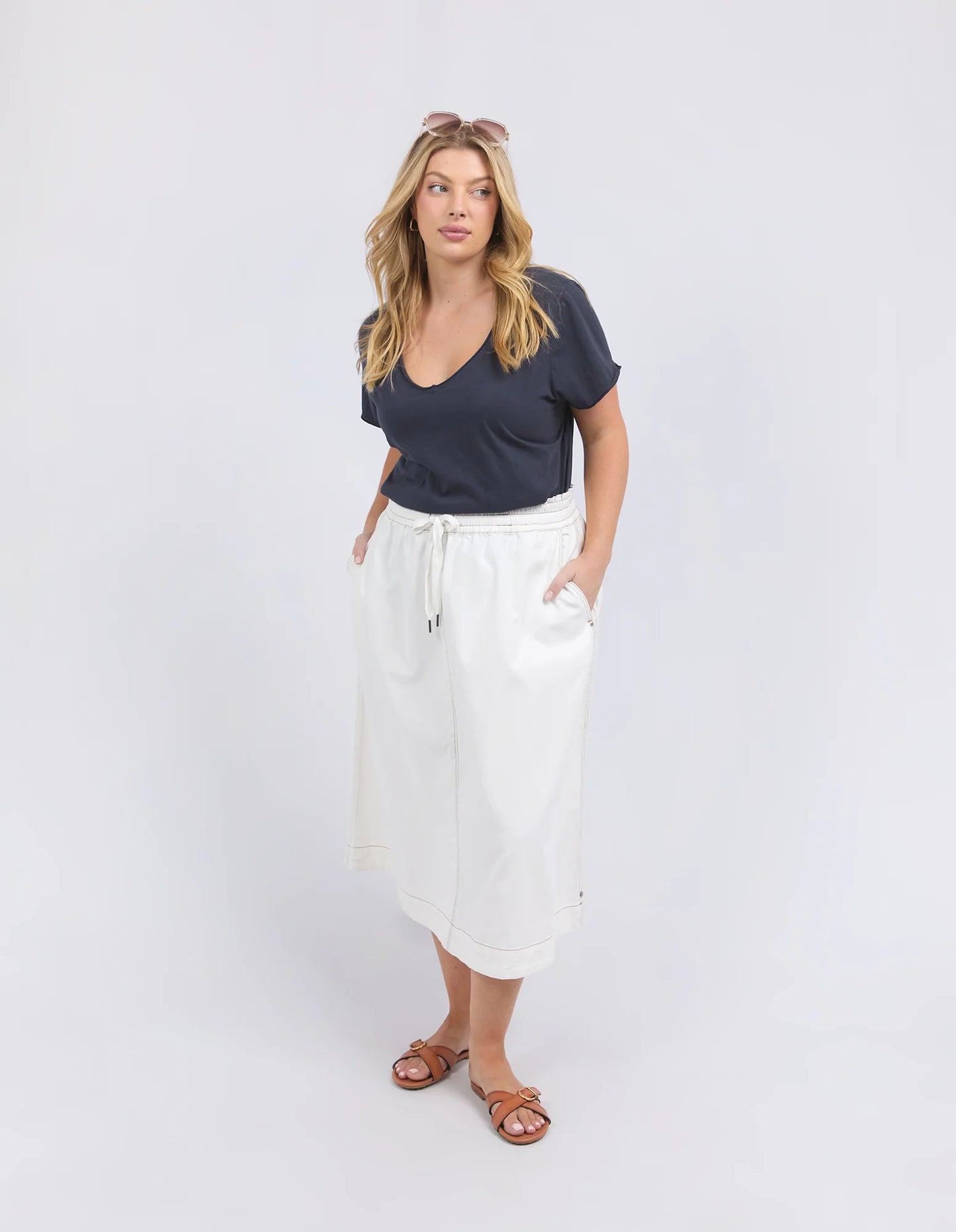 Greta Denim Skirt