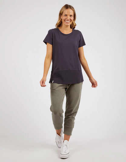 Rib Short Sleeve Tee