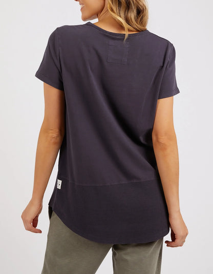 Rib Short Sleeve Tee