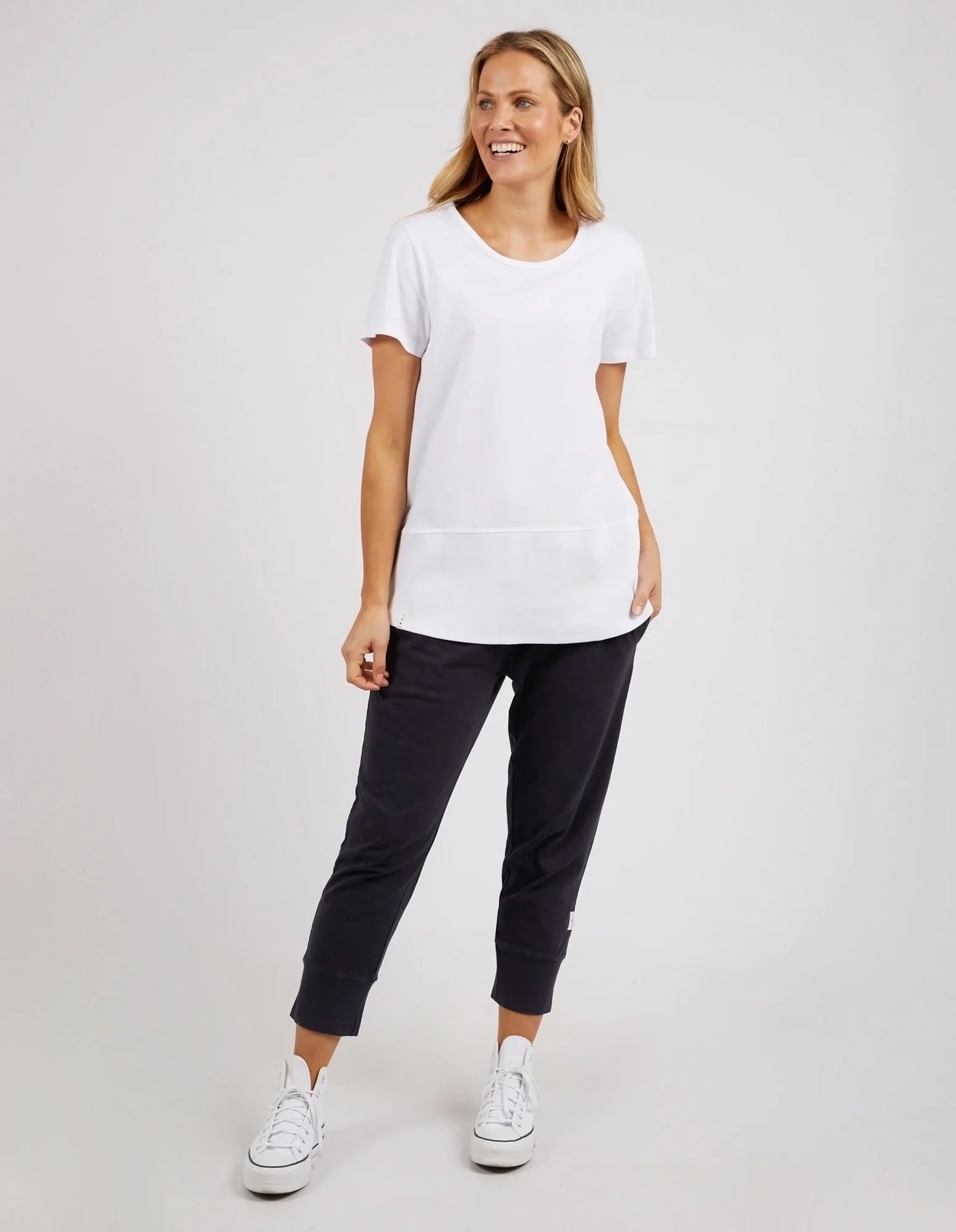 Rib Short Sleeve Tee
