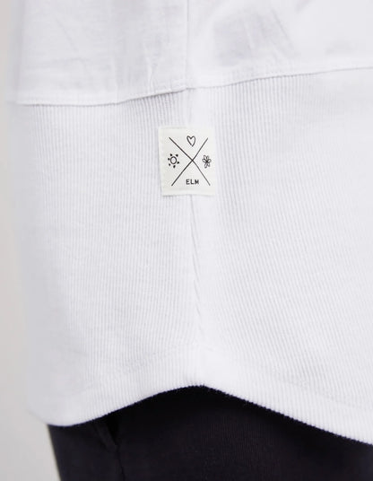 Rib Short Sleeve Tee