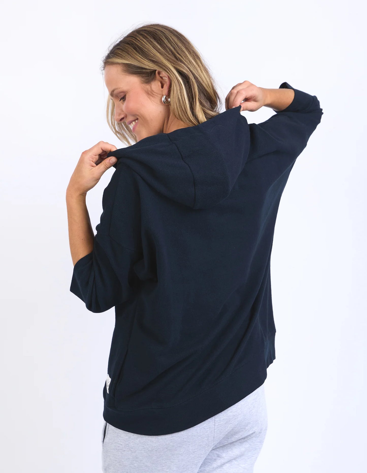 Beachy Long Slv Zip Hoodie