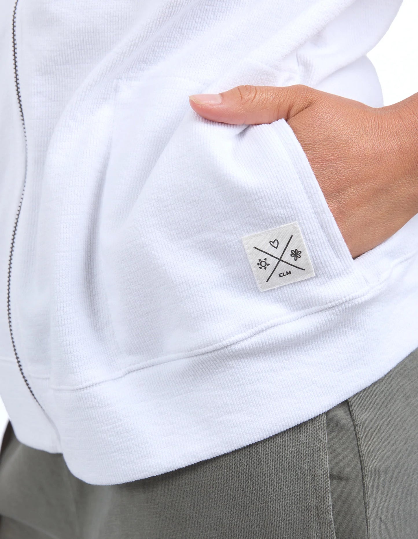 Beachy Zip Hoodie