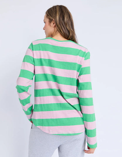 Spritz Stripe Long Sleeve Tee