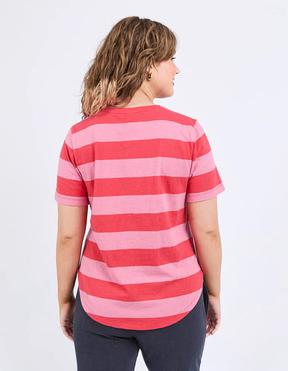 Spritz Stripe Short Sleeve Tee