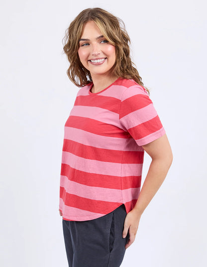 Spritz Stripe Short Sleeve Tee