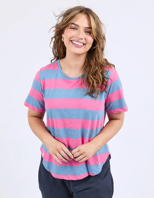 Spritz Stripe Short Sleeve Tee