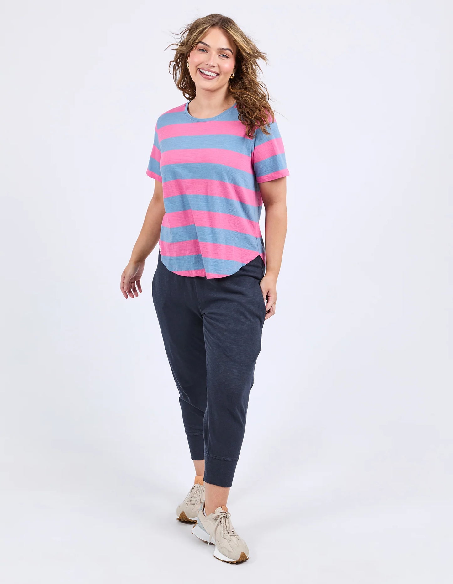 Spritz Stripe Short Sleeve Tee