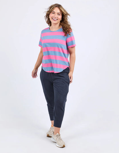 Spritz Stripe Short Sleeve Tee