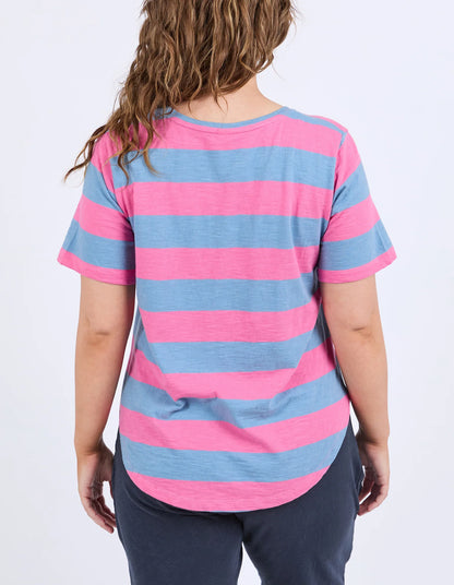 Spritz Stripe Short Sleeve Tee