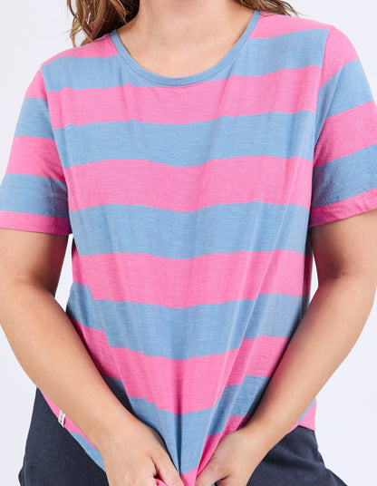Spritz Stripe Short Sleeve Tee