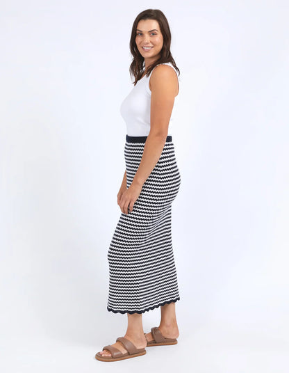 Rosie Stripe Skirt
