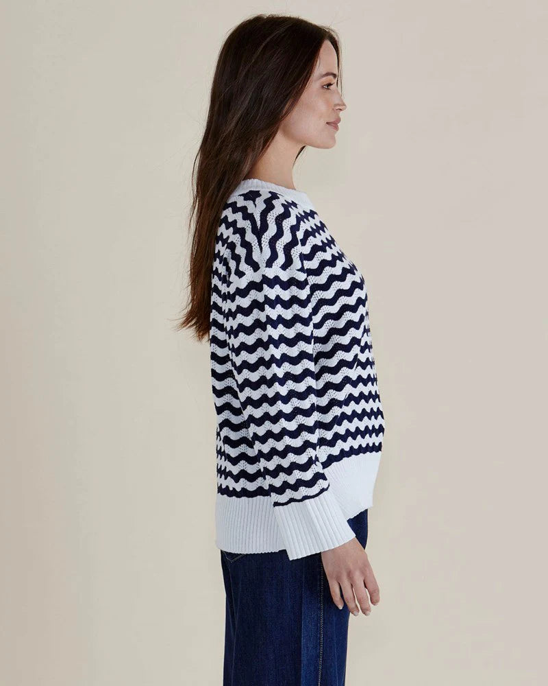 Ember Wave Knit Jumper