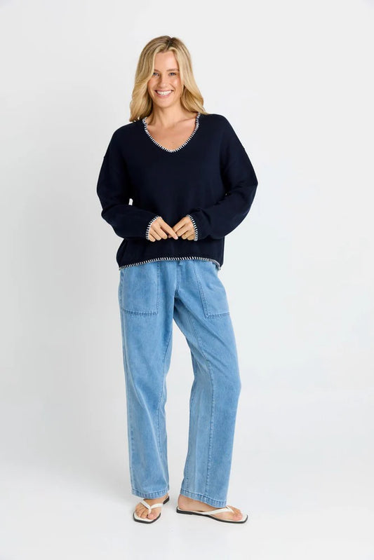 Ascot Stitch Sweater