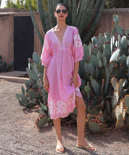 Begonia Cotton Dress