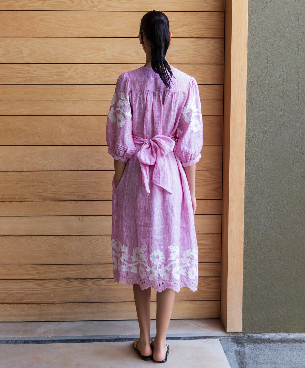 Begonia Cotton Dress