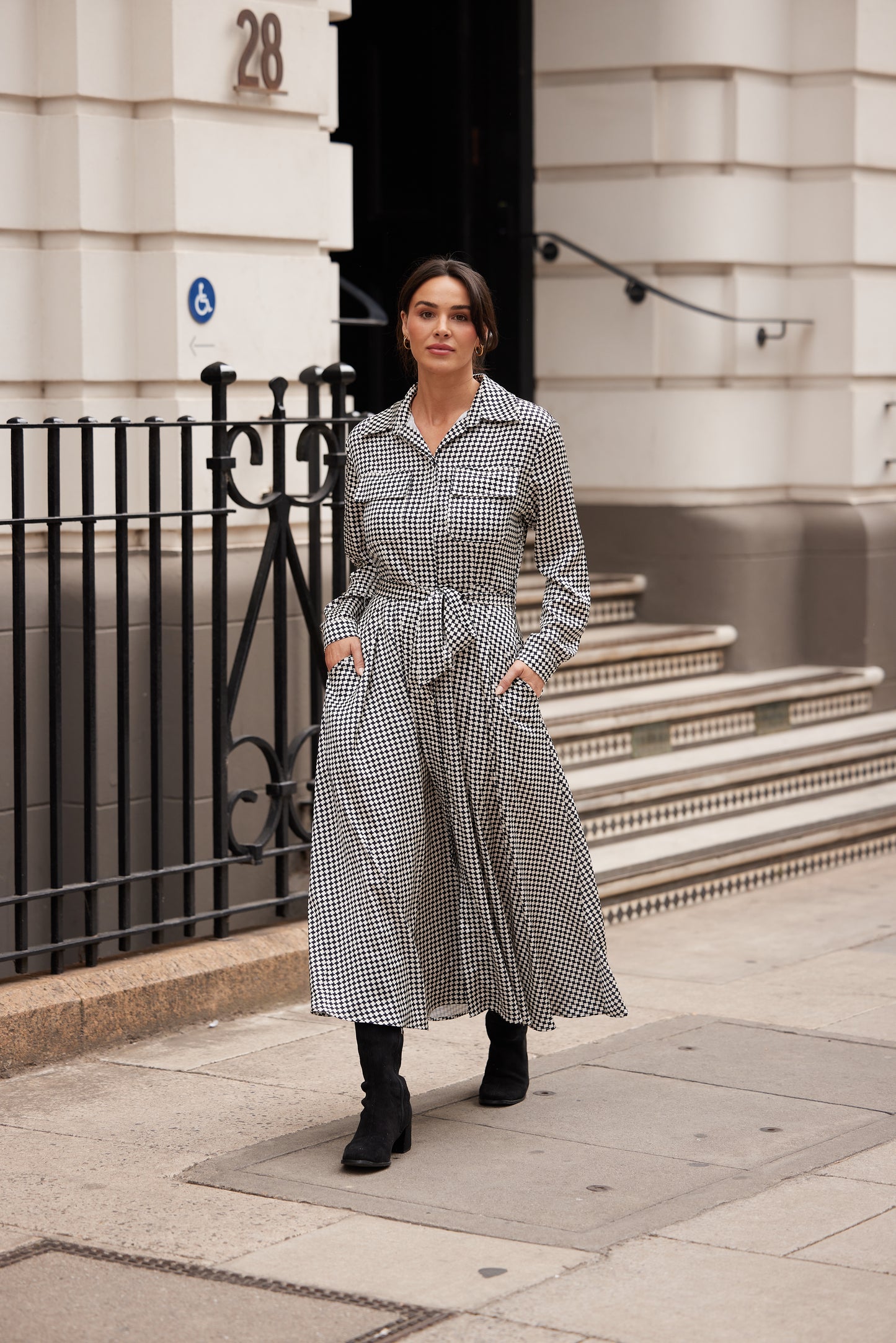 Rossellini Long Sleeve Dress