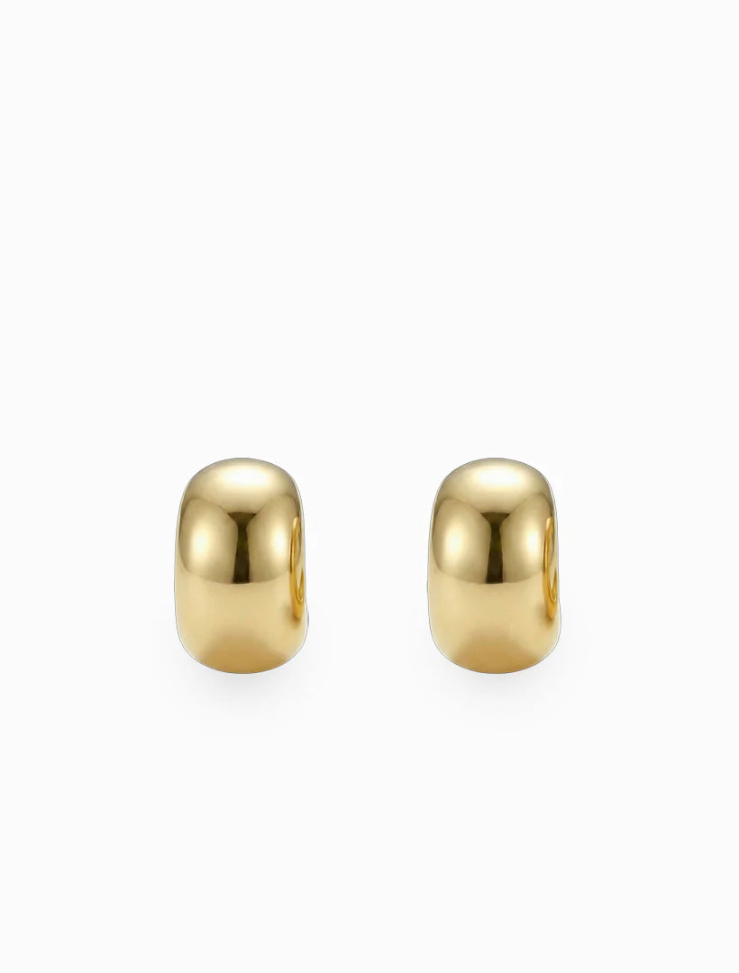 Ball Hoop Earrings