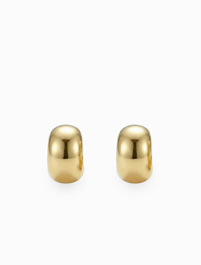 Ball Hoop Earrings