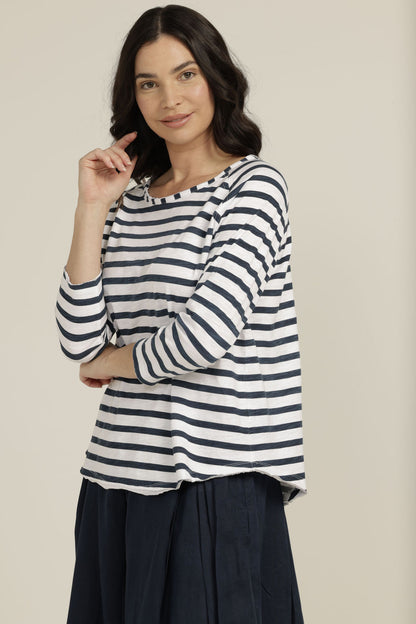 Stripe Raglan Tee