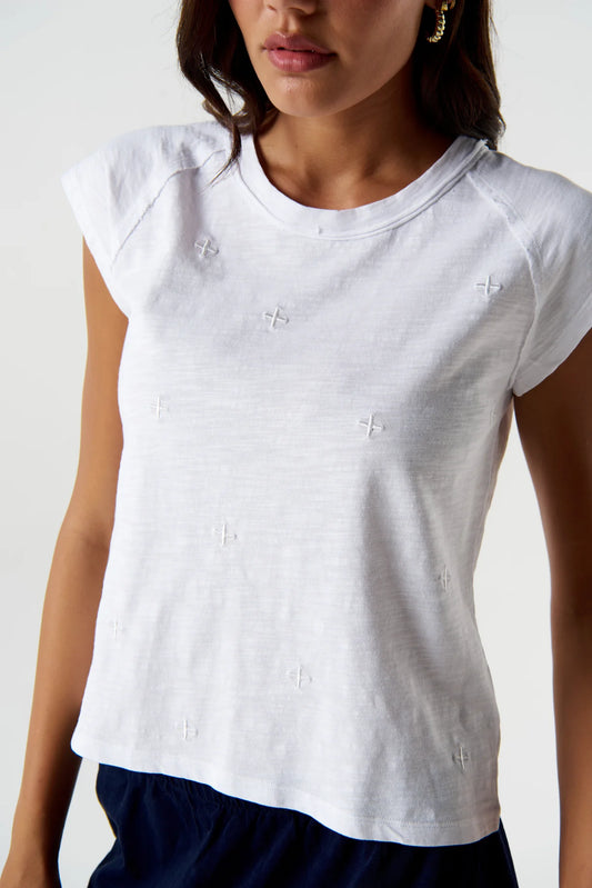 Cross Cap Sleeve Tee