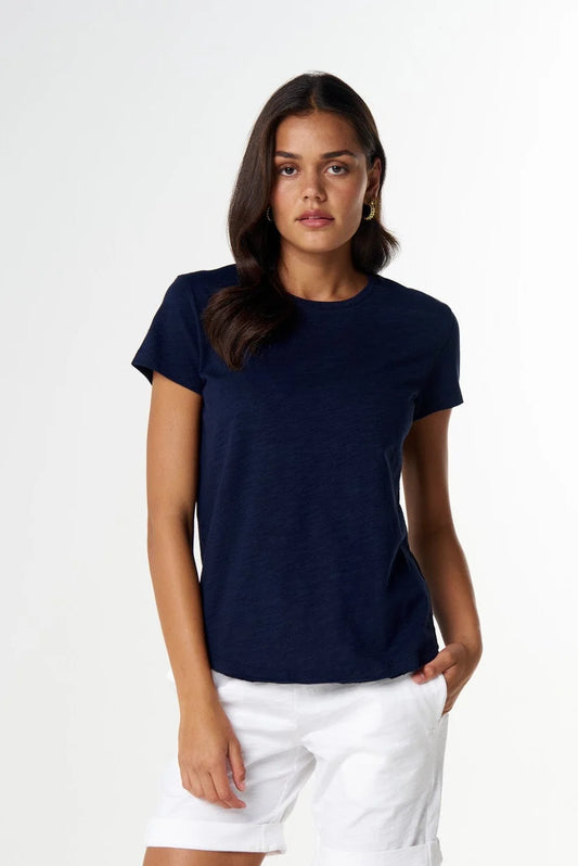 Shaped Hem Tee