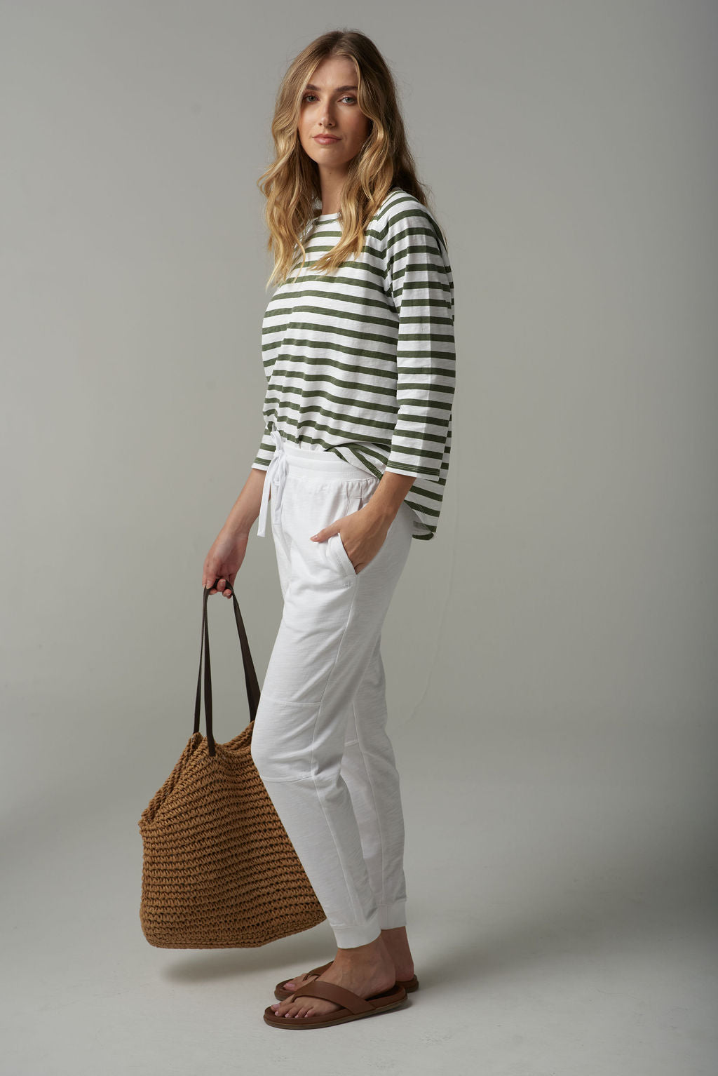 Stripe Raglan Tee