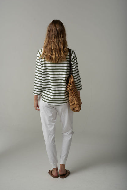 Stripe Raglan Tee