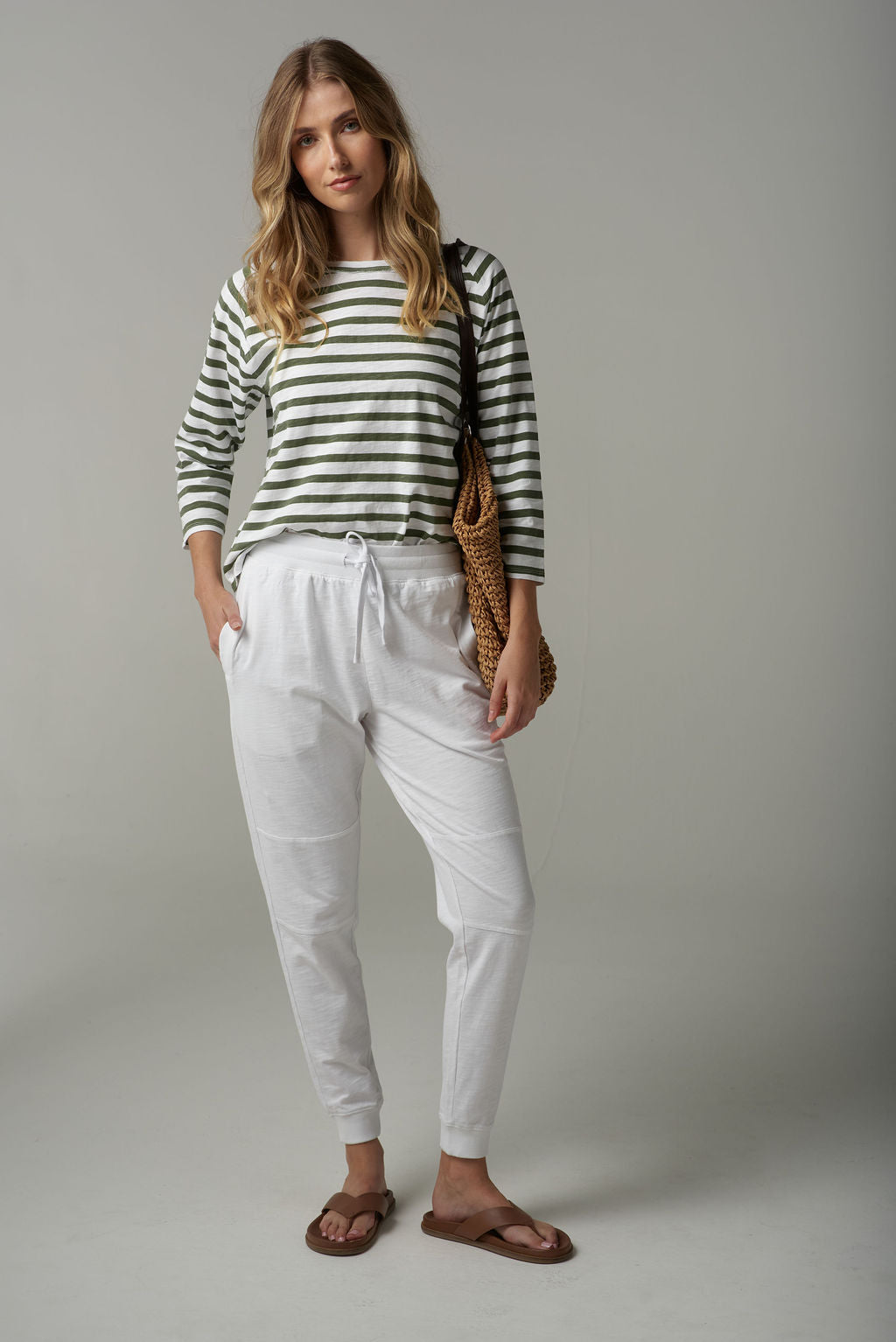 Stripe Raglan Tee