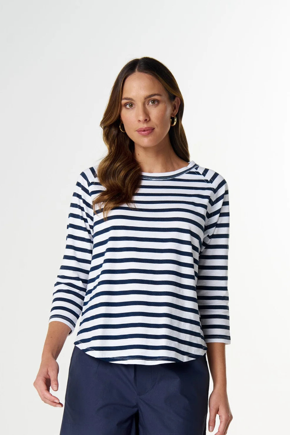 Stripe Raglan Tee