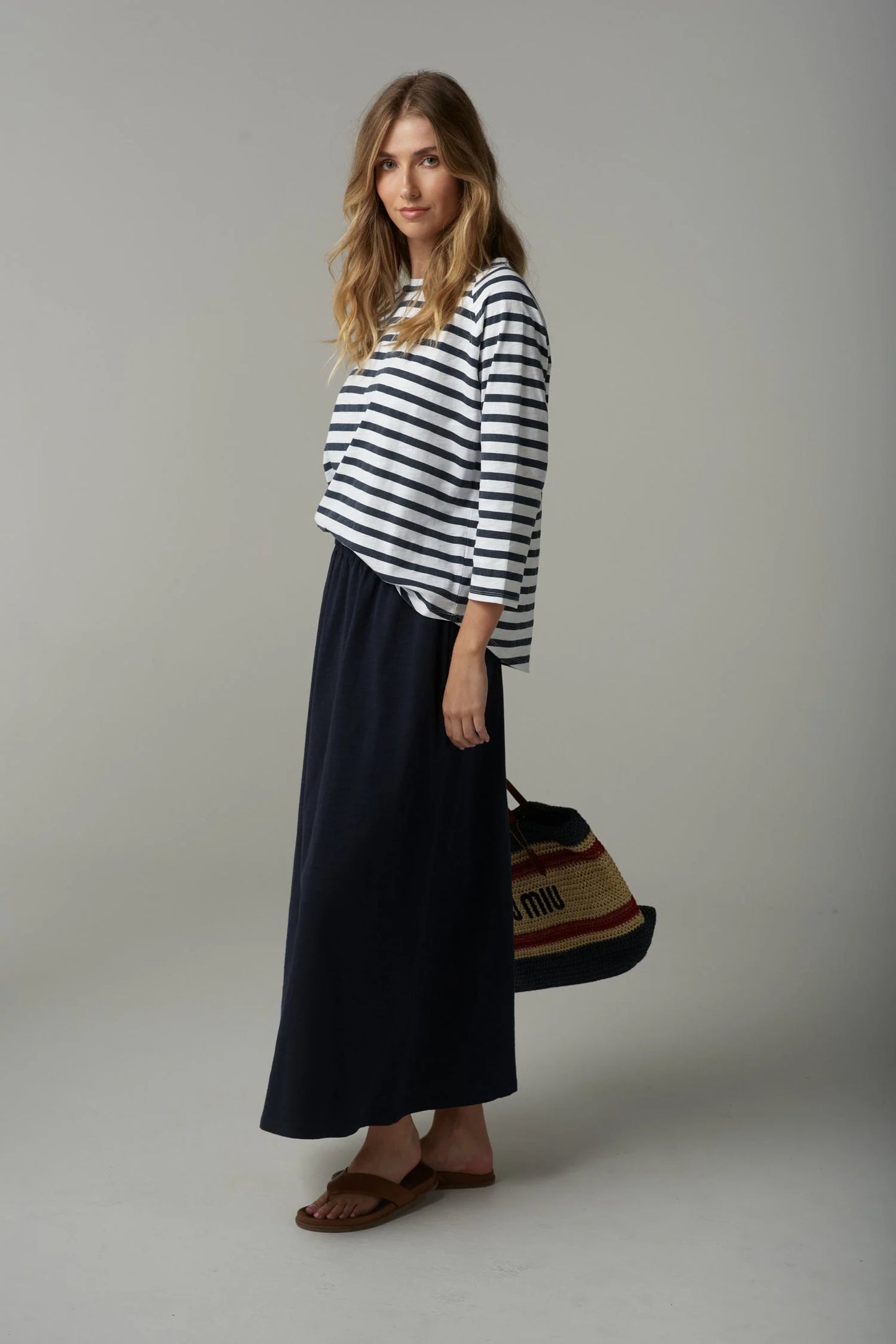 Stripe Raglan Tee