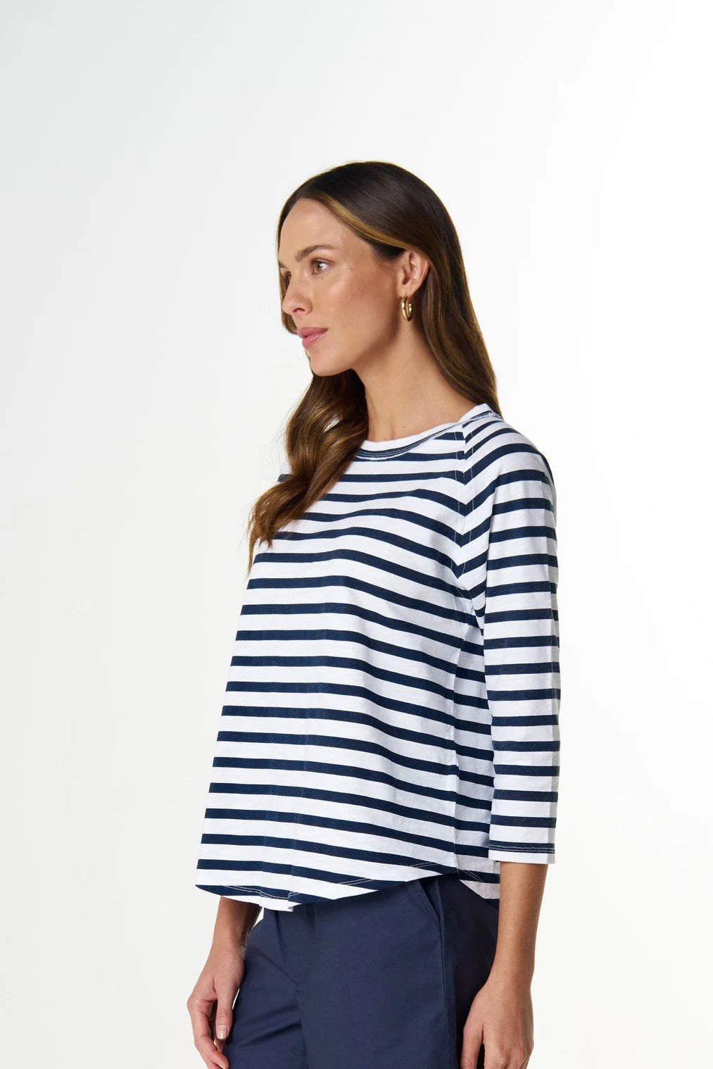 Stripe Raglan Tee